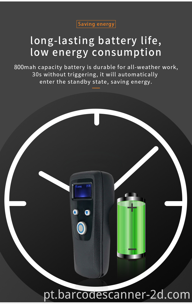 Wireless Portable Barcode Scanner For Mobile